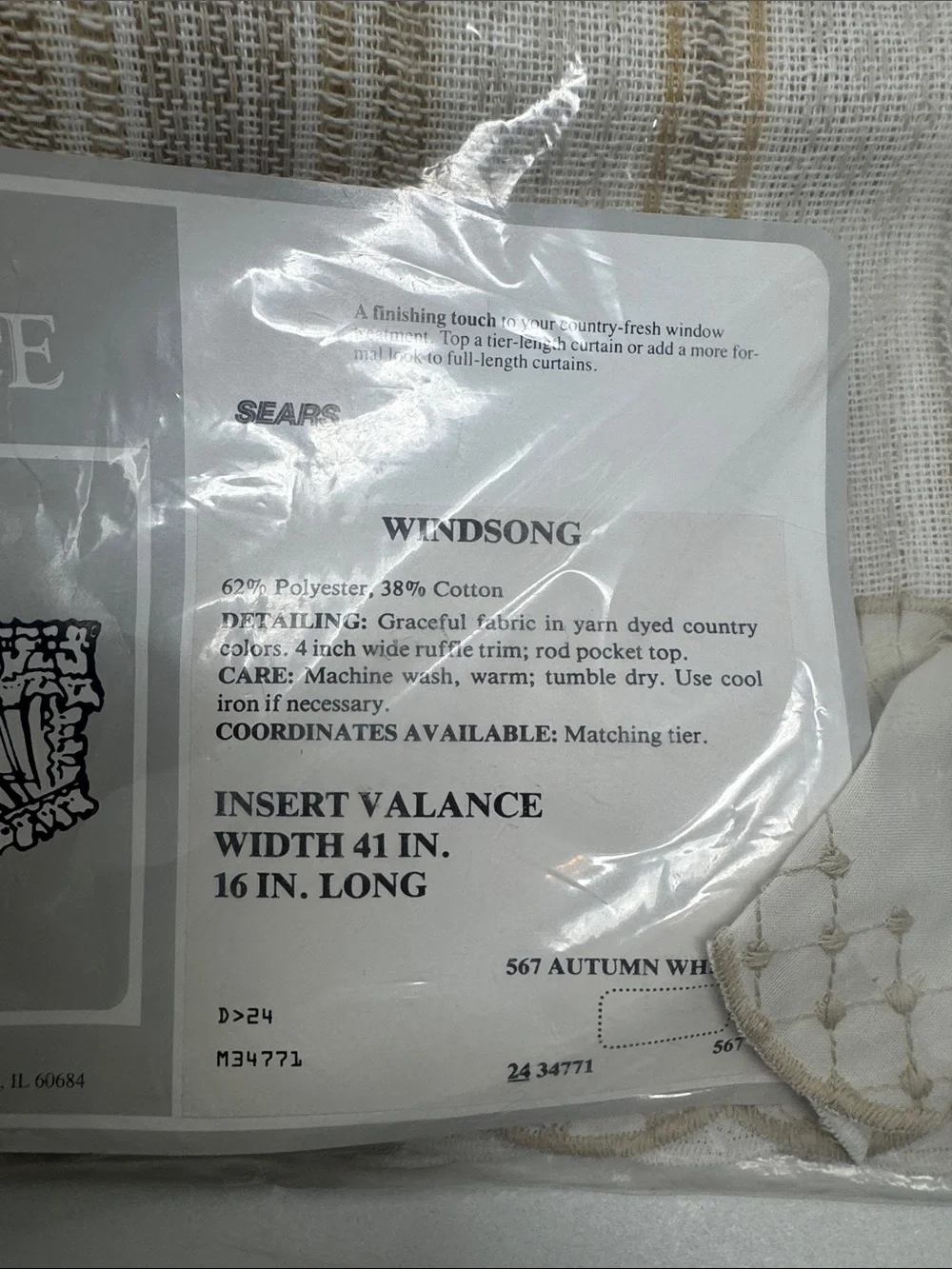 Sears all valances